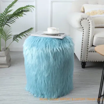 Pouf rond capitonné de meubles modernes de salon