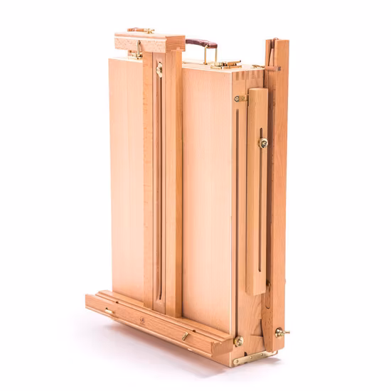 Chevalet d'artiste de terrain de base portable