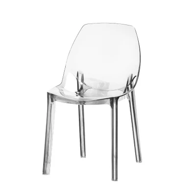 Tabouret en plastique de chaise transparente acrylique